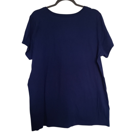 Torrid Navy Blue Graphic Womens We Can Do It T-Shirt Plus Sz 2 - Picture 2 of 3